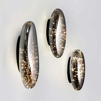 Настенный светильник 9 см, 5W, 3000К MODESTYLE MS.6512.220 BK черный