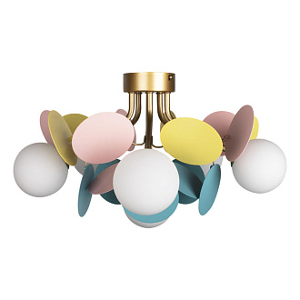 Светильник 55 см, Loft It 10008/6C Mult, золото