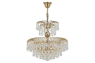 Люстра подвесная *40*40 см, 5*E14*40W, Arti Lampadari Mineo Gold Mineo E 1.5.40.101 G, Золото
