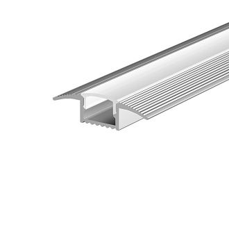 Алюминиевый профиль встраиваемый в пол 37x10 (Серебро, 2 м), ALM-3710-S-2M 636022 Maytoni