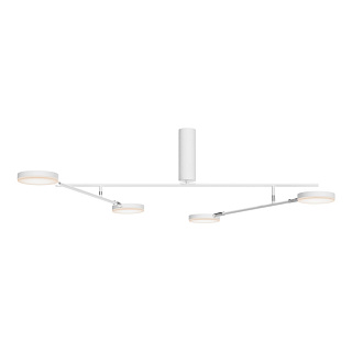 Накладной светильник 115,1*70*27 см, LED, 26W, 3000К, Maytoni FAD MOD070CL-L30W3K белый