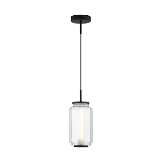 Подвесной светильник  15*15*40-197 см, 1*LED*11W Odeon Light Jam 5409/11L черный