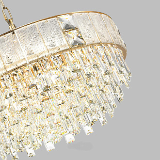 Люстра 60*60*160 см, 12 E14*40W, Odeon Light Fiesta, золотой 5070/12