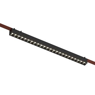 Светильник на шине 64,2*4*4,5- см, *LED*24W, 2700-6000K, Denkirs BELTY GRILL DK5672-BK, черный пластик