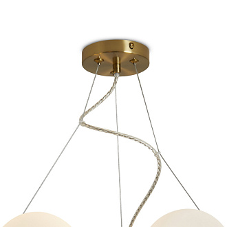 Светильник 59 см, Freya Donuts FR5444PL-08BS, латунь