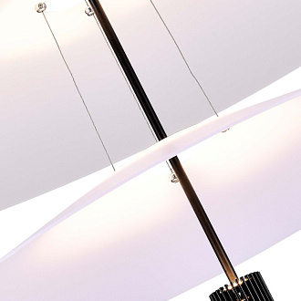 Люстра подвесная 50 см, 10W 3000K ST LUCE ISOLA SL6101.403.01 Черный