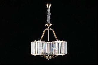 Подвесная люстра 60*60-158,5 см, 6*E14, 40W, Aployt Romen APL.809.03.06, золотой