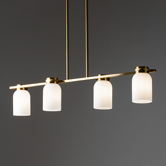 Светильник 88 см, Freya Kamelia FR5446PL-04BS, латунь