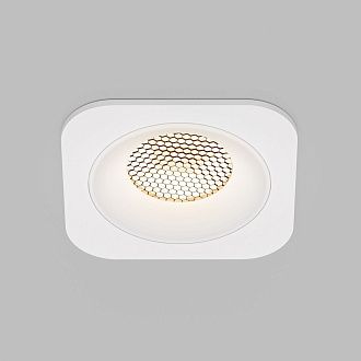 Светильник встраиваемый Tetro 10W 3000K белый IP44 15276/LED Elektrostandard  4690389217869, a071310