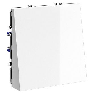 Вывод кабеля Voltum S70, белый  пластик  VLS080201