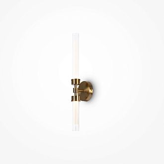 Бра 57 см, 7W, 3000K Maytoni Modern Stelo MOD116WL-L7BS3K, латунь
