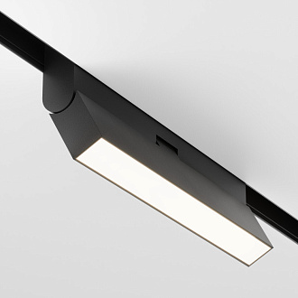 Светильник 22 см, 12W, 3000K-6000K Maytoni Technical BASIS Exility LED TR036-4-12W3K-DS-B черный, 120°, Dim Exility