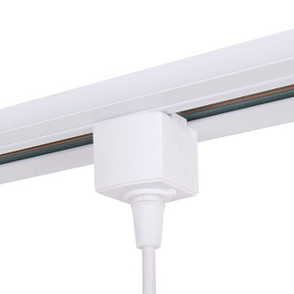 Коннектор для однофазного шинопровода белый 85121/00 85121/00 Elektrostandard