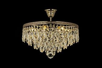 Люстра потолочная *38*32 см, 5*E27*60W, Arti Lampadari Castellana Nickel Castellana E 1.3.38.601 N, Матовый никель