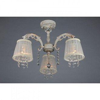 Люстра 50*40 см, 3*E14, 40W, Omnilux Omnilux 300 OML-30007-03, белый