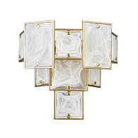 Бра 19*36*34 см, 3 E14*40W,  К, Arte Lamp Theemin A4068AP-3SG, Матовое Золото