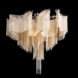 Потолочный светильник 80*83 см, 8*E14 Loft it Stream 10208/800C Gold