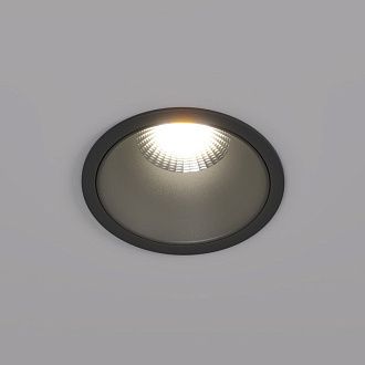 Светильник встраиваемый 7,4*7,4*6,8 см, вр 6,5 см, *LED*7W, 3000K, Denkirs Grena DK4400-BK, черный