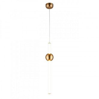 Подвесной светильник 10*75-250 см 20W, 3000K, Aployt Zhozefin APL.038.06.20, бронзовый