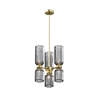 Люстра на штанге 34*34*77 см, 6*E14, Maytoni ANTIC MOD302PL-06GR золотой