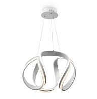 Подвесной светильник Freya Haut FR10024PL-L84W, 84W LED, 3000-6000K, диаметр 44 см, белый