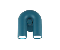 Бра 24 см, 12W, 3000-6000K, Kink Light 08465-1,07, лазурный