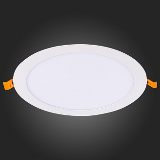 Встраиваемый светильник 25 см, 18W 3000K ST LUCE Встраиваемые светильники ST209.538.18 Белый, вр 20,5 см