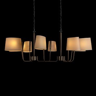 Подвесная люстра 137 см, Loft IT Hilton 10527/8 Nickel, никель