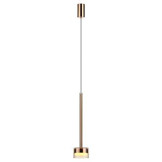 Подвесной светильник *13*253- см, 1*LED*4W, 3000K, Odeon Light Laslo 7152/10L, медный