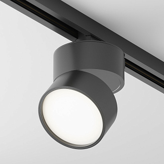 Трековый светильник 8,5*11 см, LED 12W 4000K Maytoni Technical ONDA TR007-1-12W4K-B-1 черный