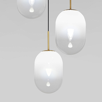 Светильник 43 см, Eurosvet 60161/3, латунь