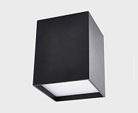 Накладной светильник 9 см, 7W, 3000K, Italline DL 3028 black 3000K, черный