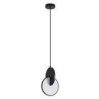 Светильник подвесной 18*150 см, 1 LED*10W, 4000 К, Arte Lamp Hannah A1916SP-1BK, Черный
