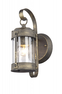 Уличный светильник Favourite Faro 1497-1W, D170*W110*H260, коричневый