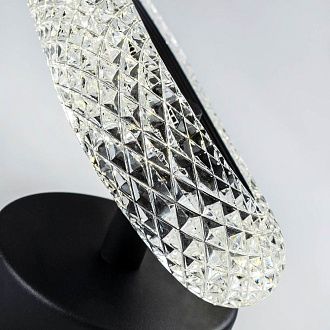 Настенный светильник 12x10xсм, LED, 8Вт, 4000K, Modelux MS.1120.01 BK Черный