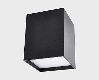 Накладной светильник 9 см, 7W, 3000K, Italline DL 3028 black 3000K, черный