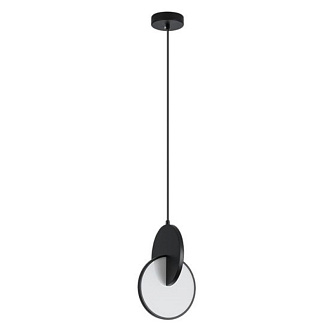 Светильник подвесной 18*150 см, 1 LED*10W, 4000 К, Arte Lamp Hannah A1916SP-1BK, Черный