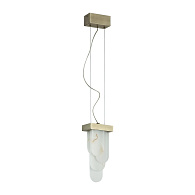 Подвес 1*LED*12W, 3000К, 1489lm Odeon Light Foros 5437/12L, бронзовый
