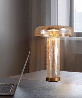 Настольная светодиодная лампа Inodesign Crispin Amber 44.3548