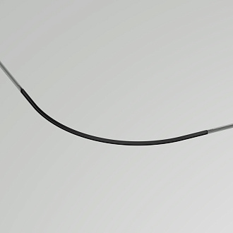 Коннектор радиусный накладной Maytoni Levity TRA184-R900-11B, черный