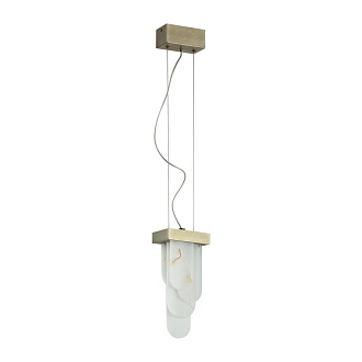 Подвес 1*LED*12W, 3000К, 1489lm Odeon Light Foros 5437/12L, бронзовый