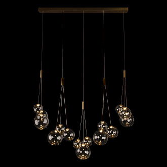 Подвесной светильник 1100*10 см, 15*LED*5W 3000K LOFT IT Pop it 10270/S15 золото