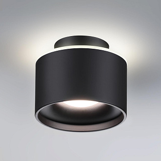 Светильник 10 см, 15W, 3000-6000K, Novotech Over Giro 358971, черный