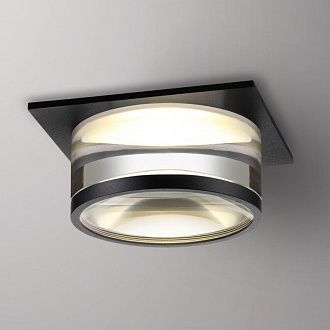 Светильник 9 см, NovoTech GEM 370916, черный, вр 7 см