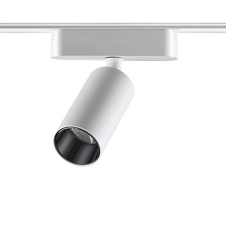 Трековый светильник для низковольтного шинопровода 11,5*4,5*4,45 см, LED 12W*3000 К, Novotech Shino Smal, белый, 359255