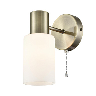 Бра 15*19,5 см, 1*E14 Lumion MAVE 8100/1W бронза, белый