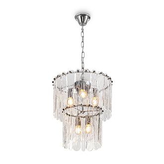Подвесной светильник 35*58-92,5 см, 5*E14*60W Freya Surface FR2048PL-05CH, Хром
