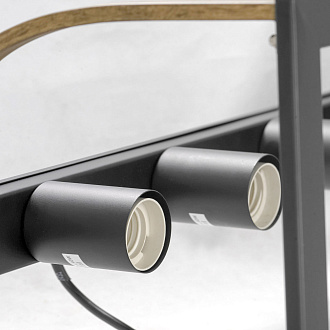 Подвесной светильник Lussole Cornville GRLSP-8575, 55*40 см, черный