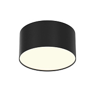 Накладной светильник 12*12*6 см, LED, 12W, 3000К, Maytoni Technical Zon C032CL-12W3K-RD-B черный