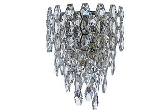 Бра *26*21 см, 2*E14*40W, Arti Lampadari Osoppo Osoppo E 2.10.100 N, никель